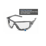 Gateway Safety 22GY79 Silverton OTG Safety Goggles