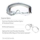 Uvex S3960HS Stealth HydroShield Clear Safety Goggles