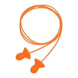 Howard Leight by Honeywell Quiet Corded Reusable Shooting Earplugs, 2-Pairs (R-01522), Orange