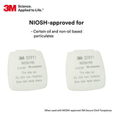 3M Secure Click D7P71 P95 Particulate Filter — 20-Pack, NIOSH (HF-800/FF-800)
