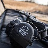 Walkers FireMax Electronic Ear Muffs — Rechargeable 2-Pack with Walkie Talkie, NRR 23