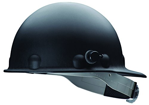 Fibre-Metal P2HNQRW Roughneck Fiberglass Cap Hard Hat Black