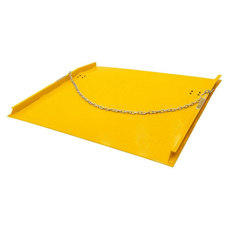 Guardian Dock Board, 60in x 60in Steel, 13000 lb, for Forklift, up to 7in Height
