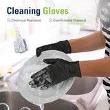 SWIFTLITE Black Nitrile Disposable Gloves