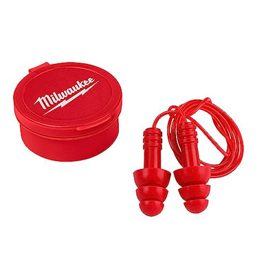 Milwaukee Corded Foam Earplugs (3-Pack)