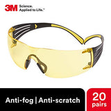 3M SF3701SGAF SecureFit Anti-Fog Safety Goggles
