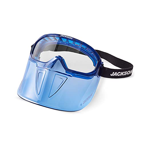 Jackson Safety 21000 GPL Series Safety Goggles with Detachable Fli Face Shield