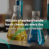 Ansell TouchNTuff 93-800 Chemical Resistant Nitrile Gloves
