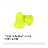 3M E-A-Rsoft FX 312-1261 Uncorded Earplugs (NRR 33, 200 Pairs)