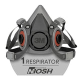 3M 6000 Series Half Mask Respirator 6100 6200 6300