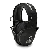 Walkers Quad BT Electronic Ear Muffs — 4-Mic 360° Sound, NRR 23