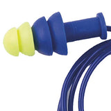 Sellstrom Premium Reusable Ear Plugs, Hearing Protection - Corded / Uncorded, Tapered Shape ( Various Package Options )
