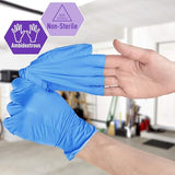 MED PRIDE Nitrile Vinyl Blend Exam Gloves