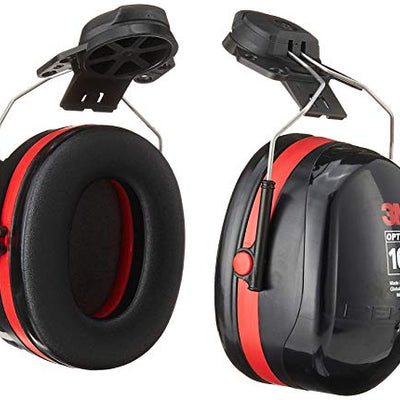 3M Peltor Optime 105 H10P3E Cap-Mount Earmuff (NRR 27)