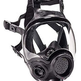 MSA Advantage 1000 Full Face Respirator, Hycar, Twin-Port