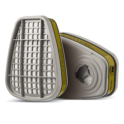 3M 6007 Mercury Vapor / Organic Vapor / Acid Gas Respirator Cartridge