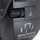 Walkers Ultimate Power Muff Electronic Ear Muffs — Quad Mic, GWP-UPM
