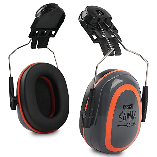 GREEN DEVIL Behind The Head Hearing Protection Ear Muffs SNR27dB/NRR 22dB Noise reduction Low Profil