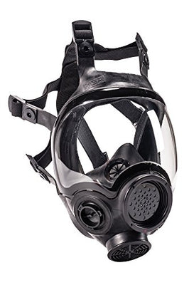 MSA Advantage 1000 Full Face Respirator, Hycar, Twin-Port