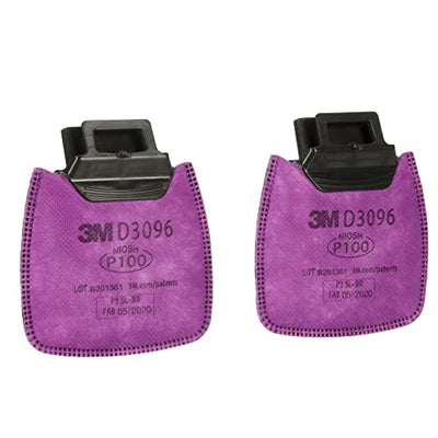 3M Secure Click D3096 P100 Filter with Nuisance Acid Gas Relief