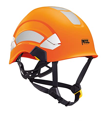 Petzl H43406 — Petzl Vertex Industrial Safety Helmet — Hi-Viz Orange Reflective