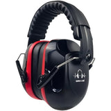 SAFEBUILDER Safety Ear Muffs SNR 33dB Noise Reduction Black Earmuffs Adults Sound Proof For Sleeping Working Shooting In