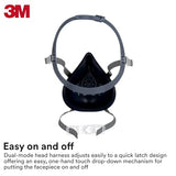 3M 7500 Series Half Mask Respirator