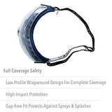 Uvex S3970DF Stealth OTG Anti-Fog Safety Goggles