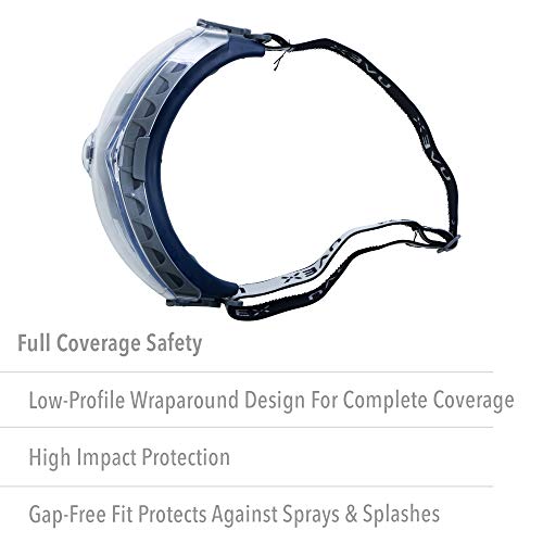 Uvex S3970DF Stealth OTG Anti-Fog Safety Goggles