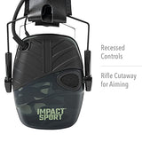 Howard Leight Impact Sport Camo Electronic Ear Muffs — NRR 22