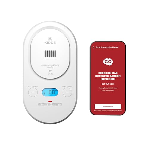 Kidde COPDW Smart Wi-Fi Carbon Monoxide Alarm — Plug-In
