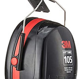 3M Peltor Optime 105 H10P3E Cap-Mount Earmuff (NRR 27)