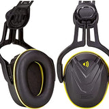 MSA 10190356 V-Gard Helmet Ear Defenders - Enhanced Comfort Hearing Protection Capsules with Helmet Mount for V-Gard Cap