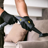 SwiftGrip Disposable Black Nitrile Gloves