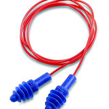 Howard Leight by Honeywell AirSoft Flanged Corded Reusable Shooting Earplugs, 2-Pairs (R-01521)