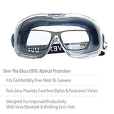 Uvex S3970DF Stealth OTG Anti-Fog Safety Goggles