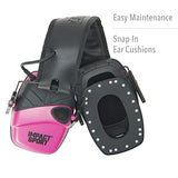 Howard Leight Impact Sport Pink Electronic Ear Muffs — NRR 22, Youth/Small