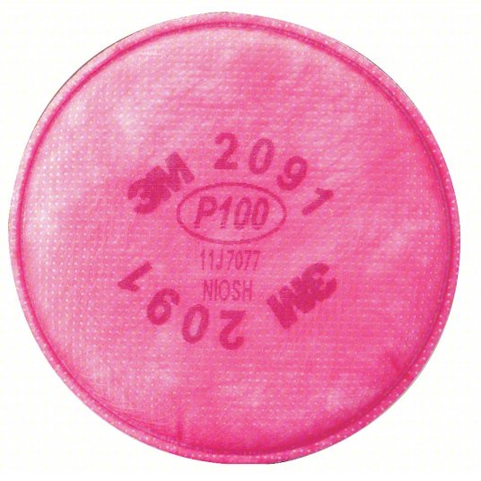 3M 2091 P100 Respirator Filter — WC Safety