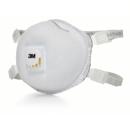 3M 8214 N95 Disposable Welding Respirator with Cool Flow Valve Nuisanc ...