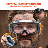 Radians OB1100CS Oblique OTG Anti-Fog Safety Goggles