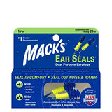 Mack's Ear Seals Corded Earplugs (NRR 26)