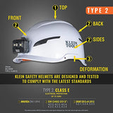Klein Tools Safety Helmet — Type 2 Class E, Non-Vented