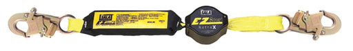 3M DBI-SALA 1241460 single-leg 6 ft shock absorbing lanyard self-retracting web snap hooks