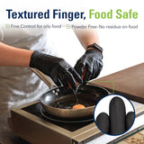 SWIFTLITE Black Nitrile Disposable Gloves