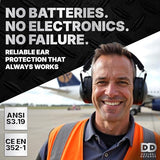 Decibel Defense 37 NRR Safety Ear Muffs — High-Attenuation