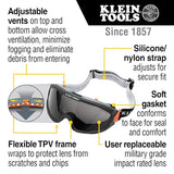 Klein Tools Safety Goggles 60479 / 60480, OTG Anti-Fog