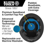 Klein Tools KARBN Pattern Non-Vented Full Brim Hard Hat Class E