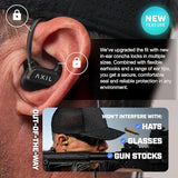 AXIL GS Extreme 3.0 In-Ear Shooting Ear Protection — NRR 26 Bluetooth Earbuds