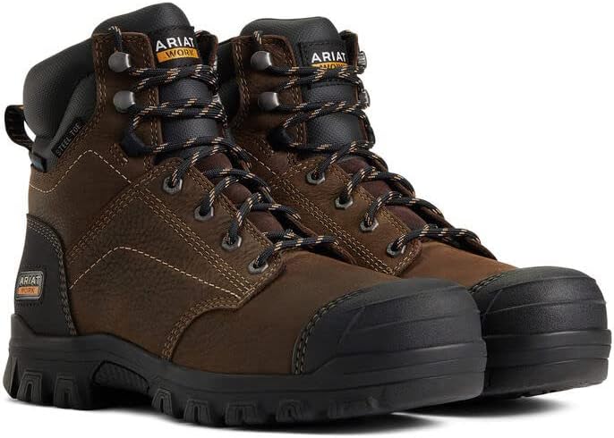 Ariat Women's Treadfast 6 Inch Waterproof Steel Toe Work Boot