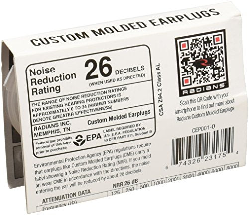 Radians Custom Molded Earplugs